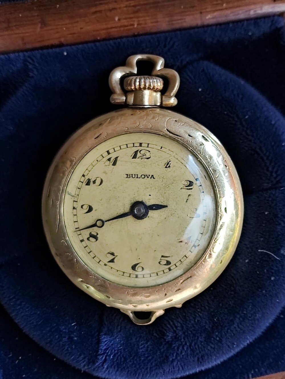 Antique 15 Jewels Wind Up Pocket Watch